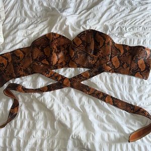 Urban outfitters XL wrap around top